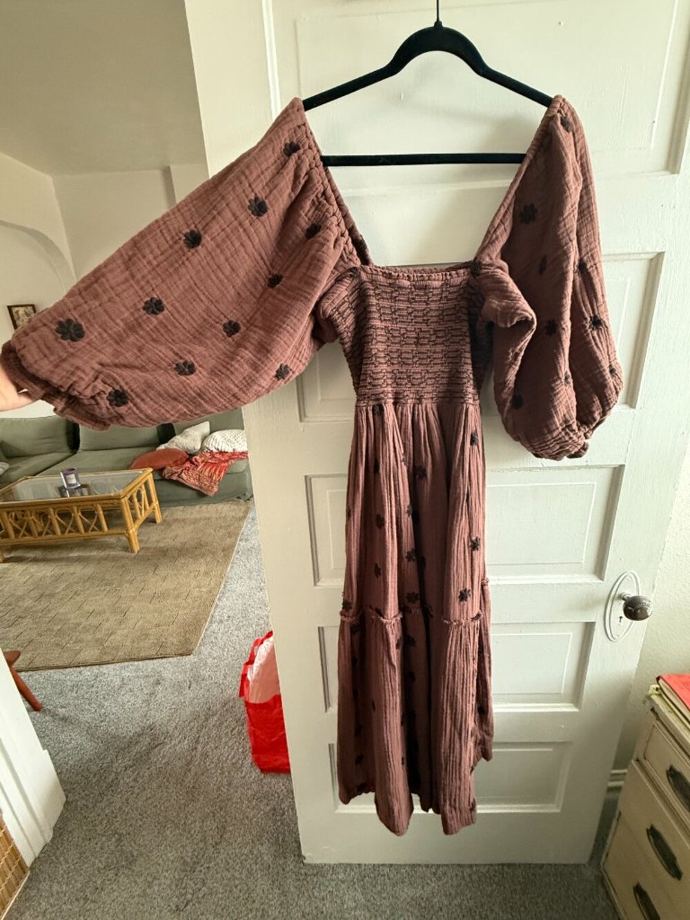 Free People Dahlia Embroidered Maxi Dress - Picture 3 of 6